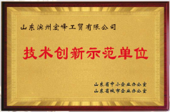 技术创新示范单位