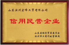 信用民营企业